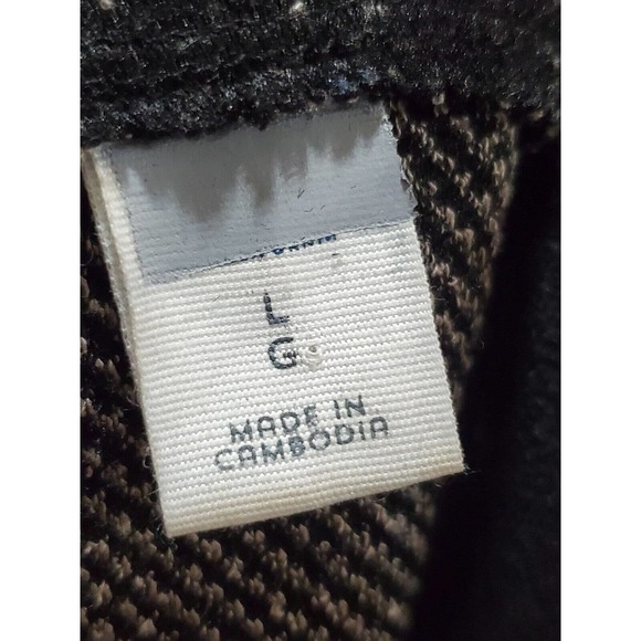 Womens Black Polyester Round Neck Sleeveless Casual Knee Length Dress Size Large - Picture 9 of 12